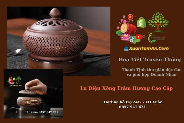 Lư Điện Xông Trầm Cao Cấp